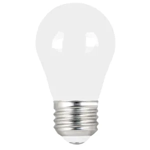 60W Replacement A15 Dimmable Daylight Frost Glass Filament (2-Pack)