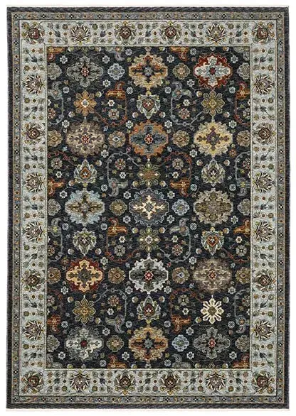 Aberdeen 561B Blue/Grey Rug