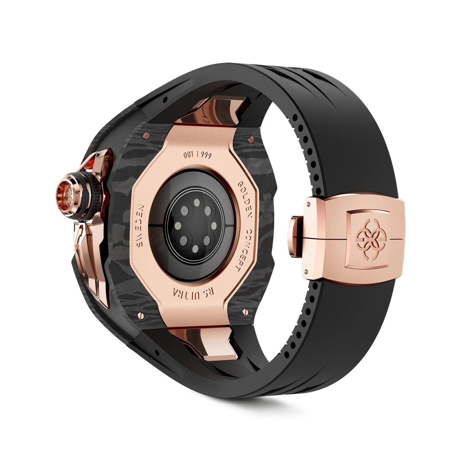 Apple Watch Case / RSCIII49 - Rose Gold Carbon