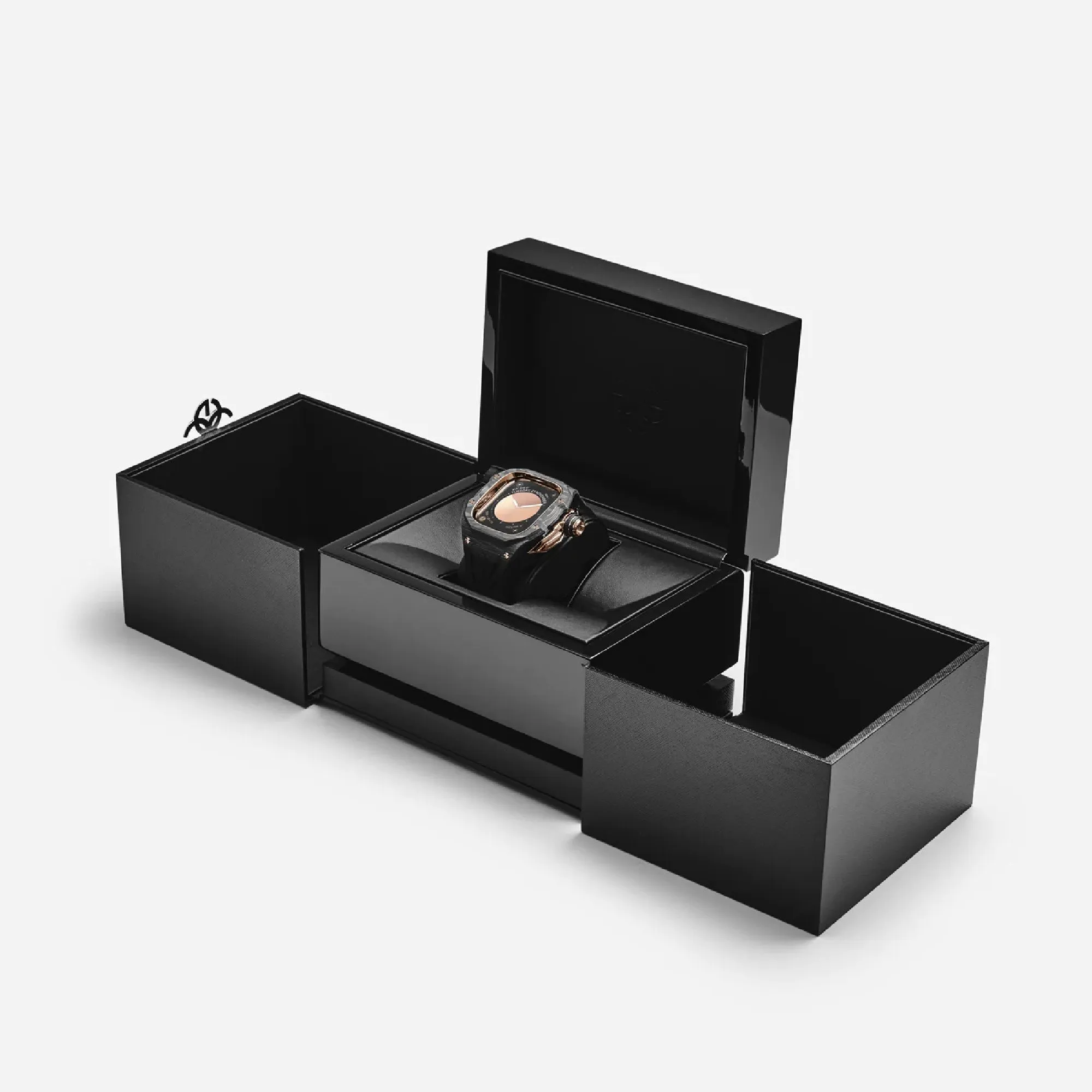 Apple Watch Case / RSCIII49 - Rose Gold Carbon