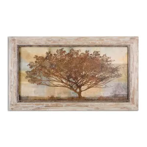 Autumn Radiance Sepia Leaf / Floral Art