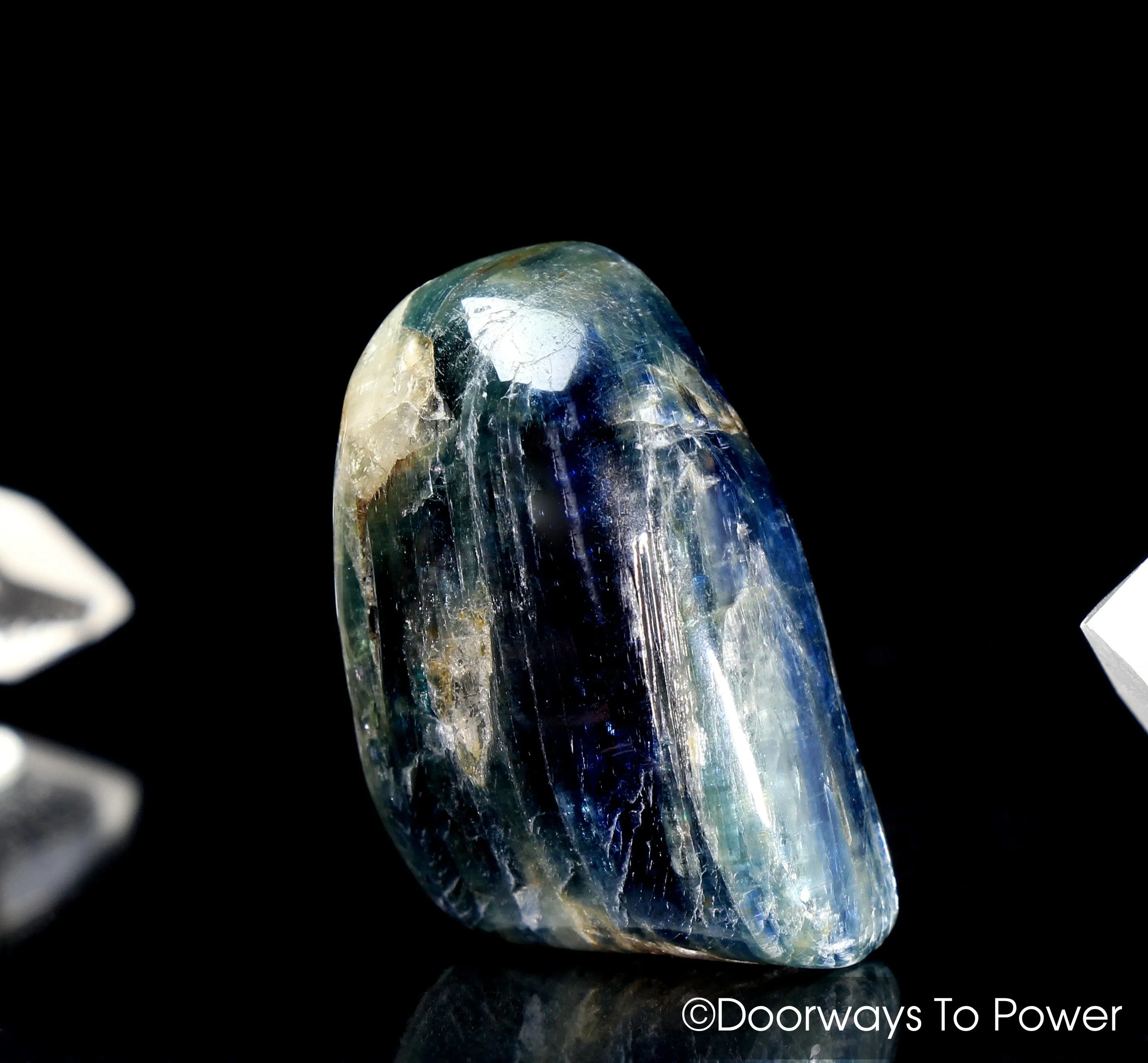Blue Kyanite Energy Crystal Polished & Tumbled Stone
