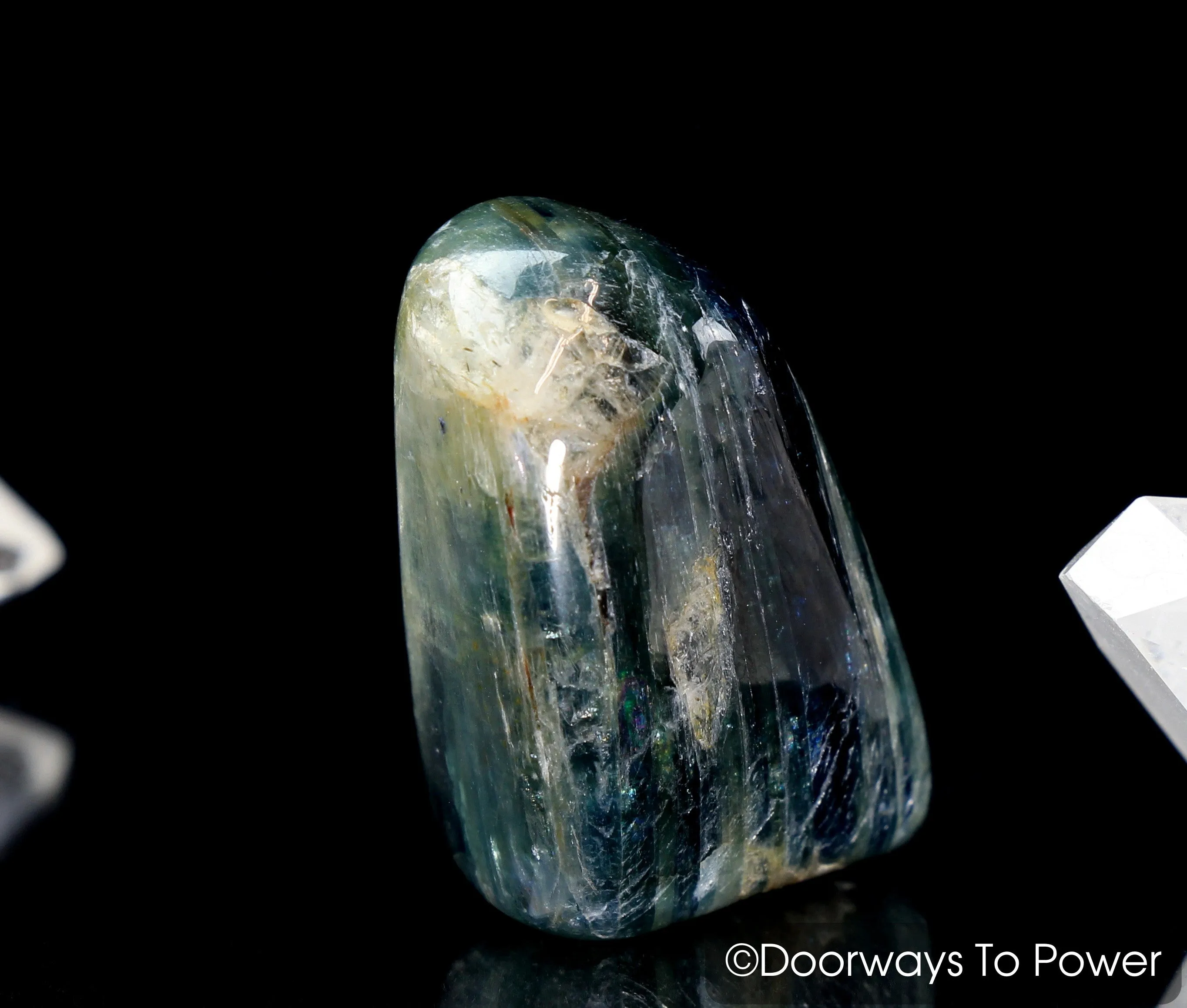 Blue Kyanite Energy Crystal Polished & Tumbled Stone