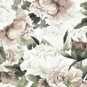 Blush Floral Wallpaper Mural