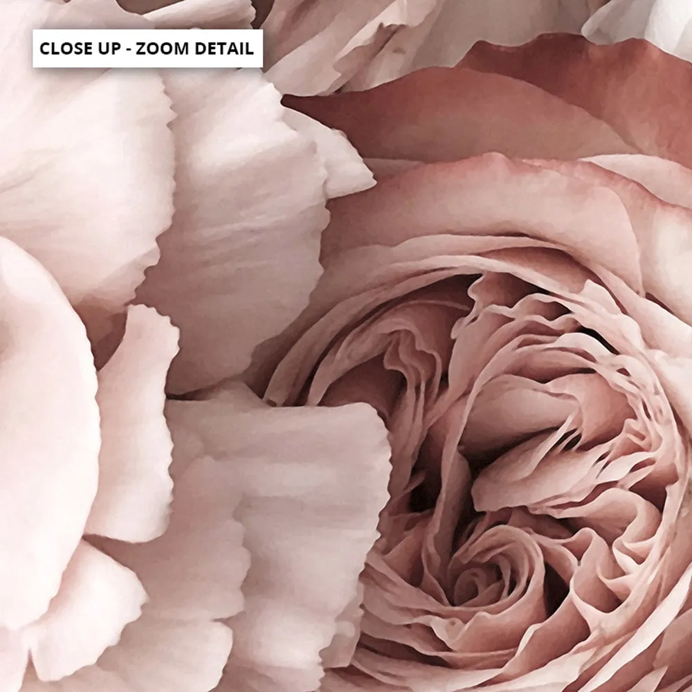 Blush Florals | Sea of Flowers - Art Print