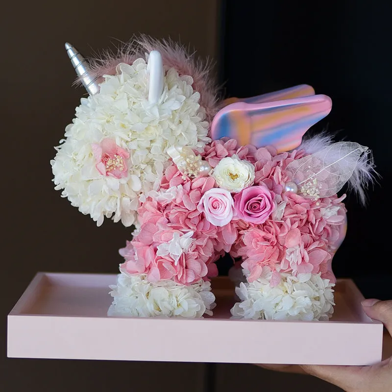 Bulk Handmade Luxury Valentine's Day Gift Rose Unicorn for Her Wholesale