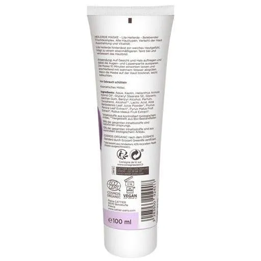 CATTIER purple healing clay mask