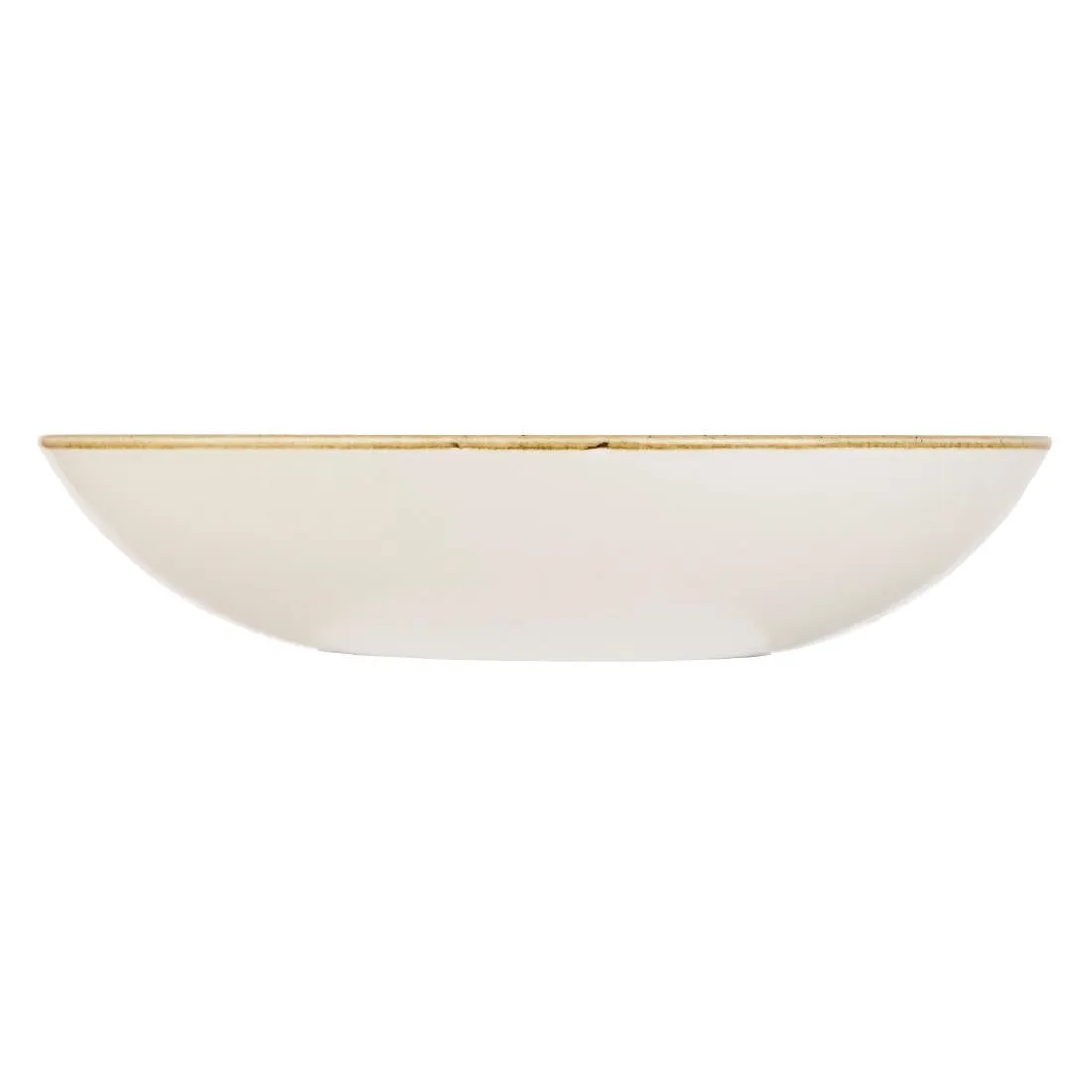 Churchill Stonecast Round Coupe Bowl Barley White 220mm (Pack of 12) - DK522