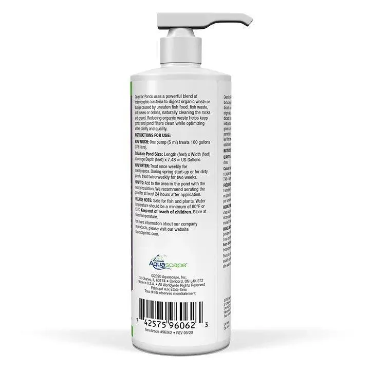 Clean for Ponds