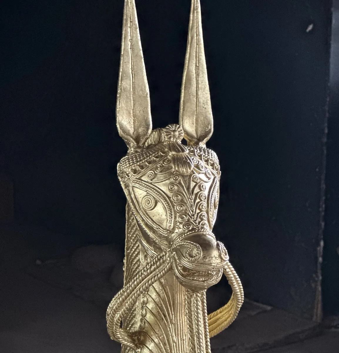 Dhokra Horses: Majestic Pair Tabletop Decor