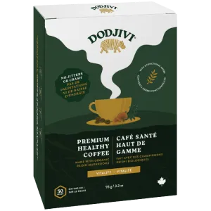 Dodjivi - premium healthy mushroom coffee (vitality) 30 x 3.1g