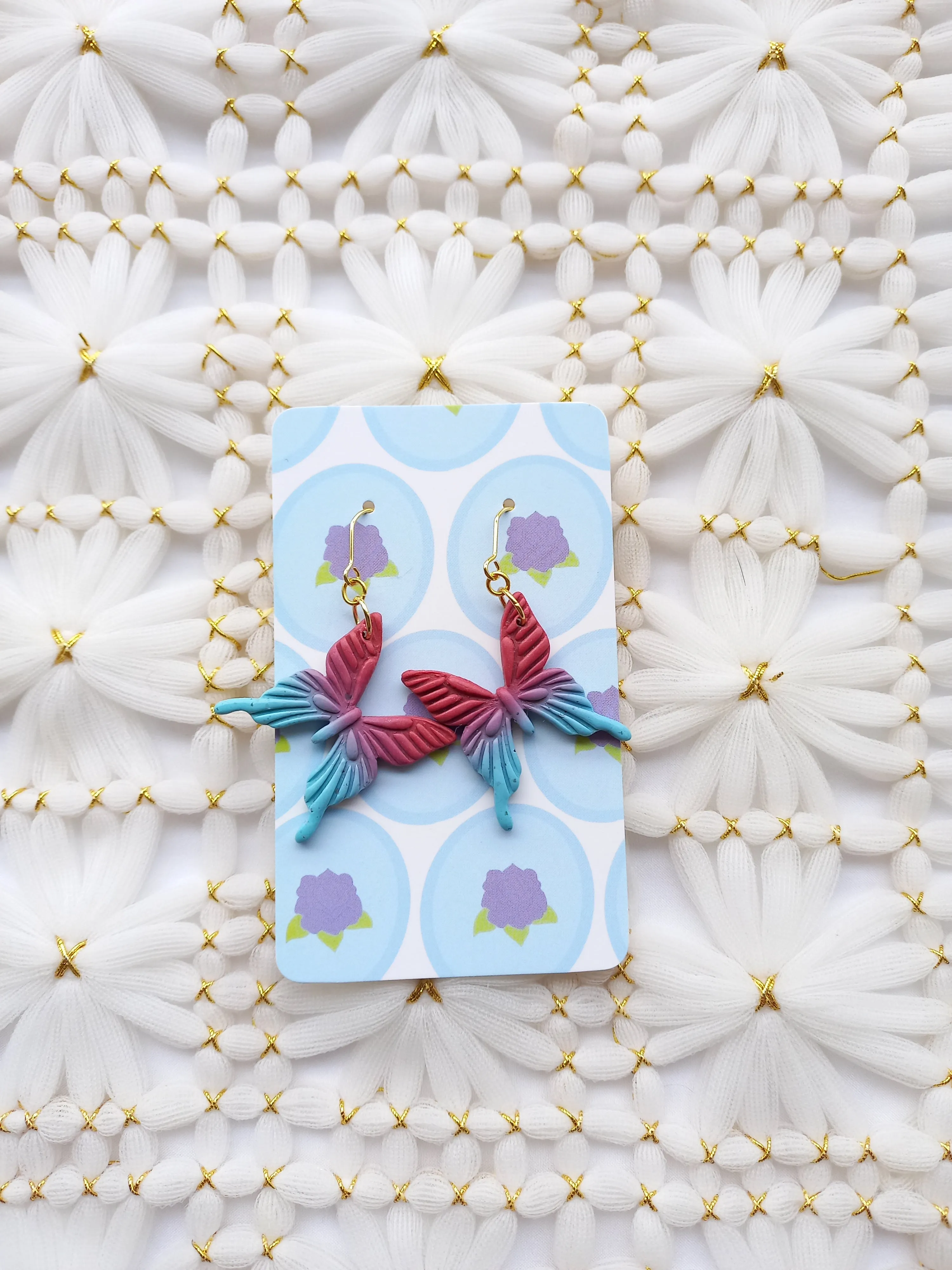 Ethereal Butterfly Earrings | Fantasy
