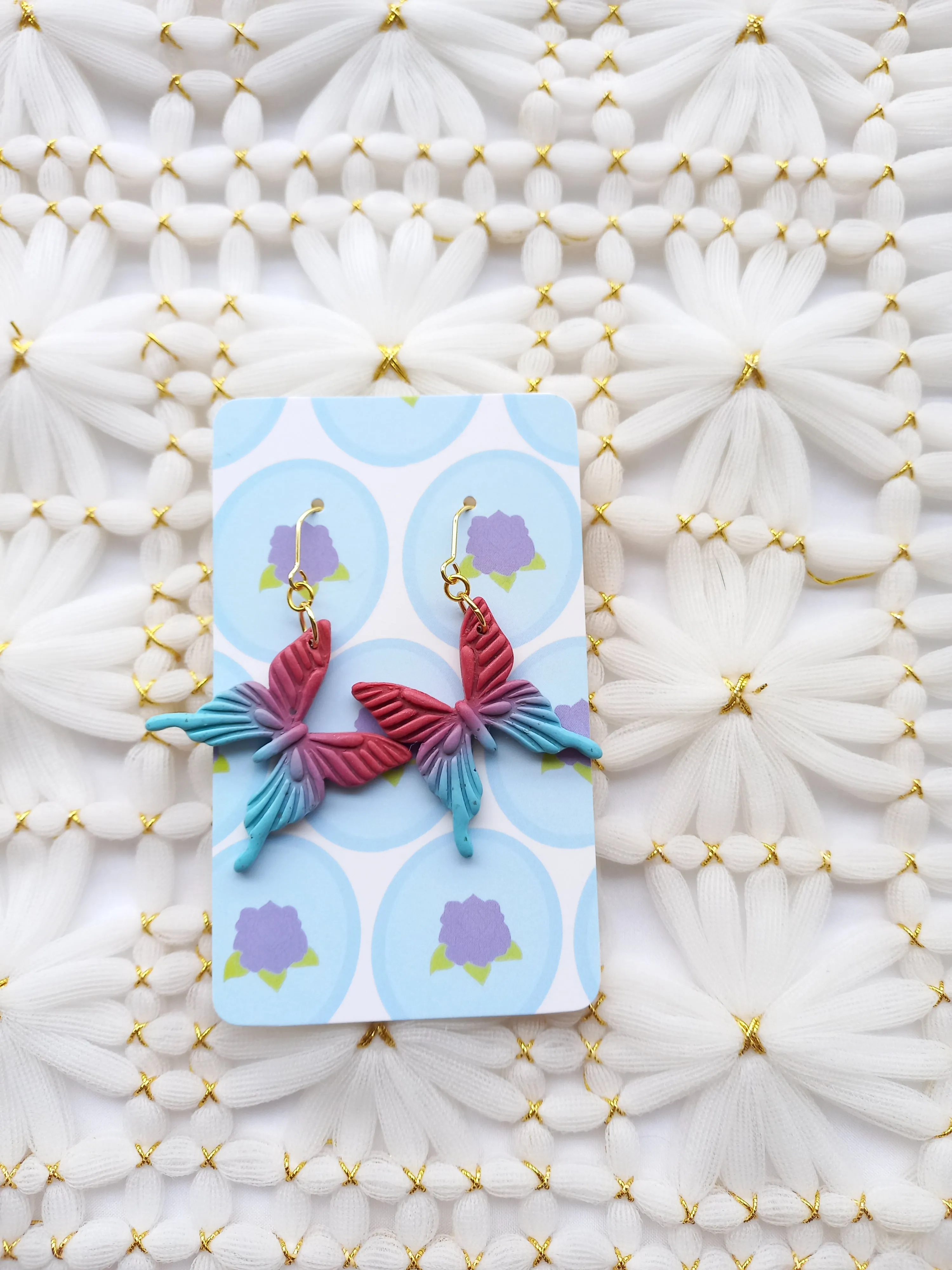 Ethereal Butterfly Earrings | Fantasy