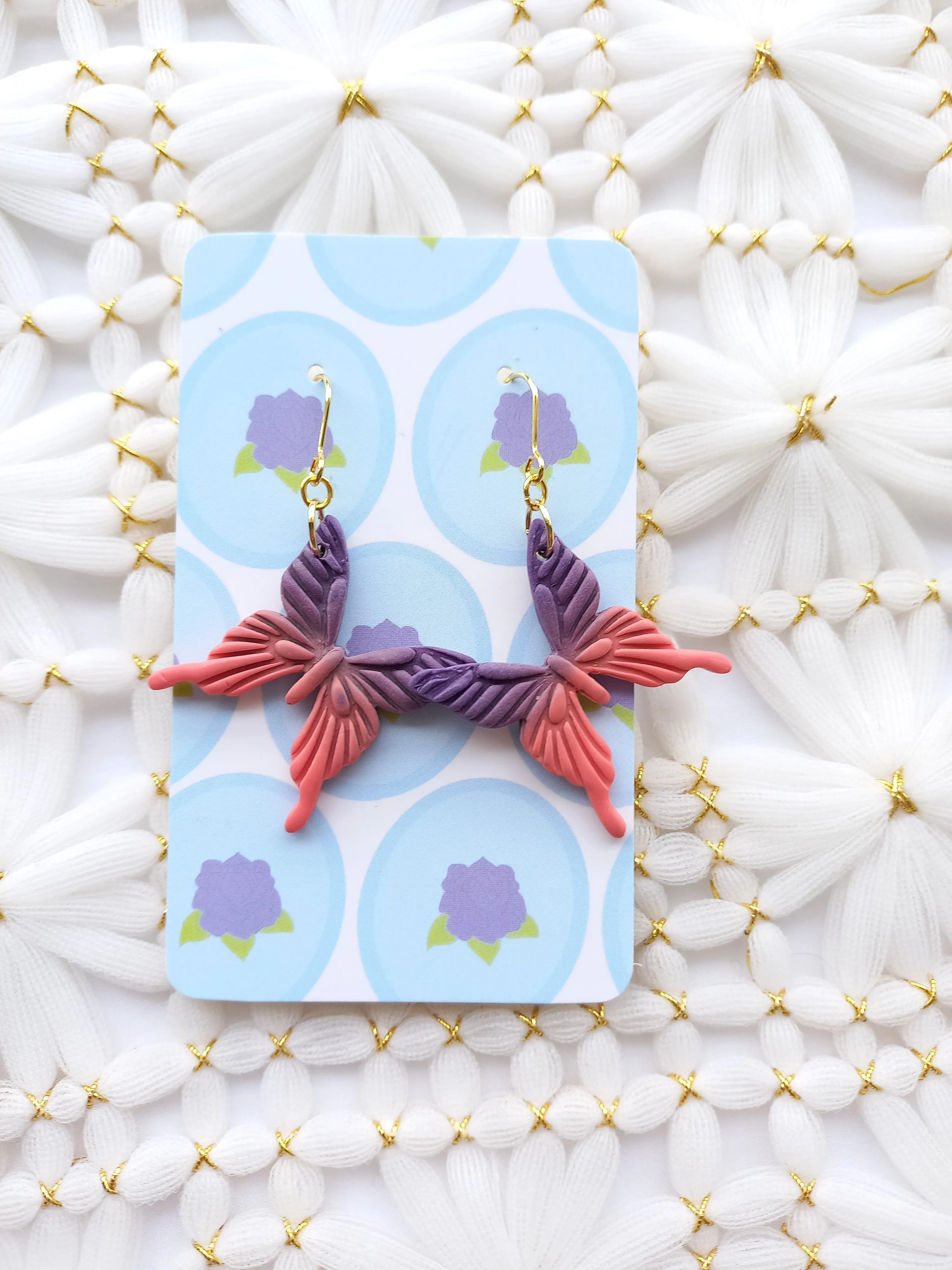 Ethereal Butterfly Earrings | Fantasy
