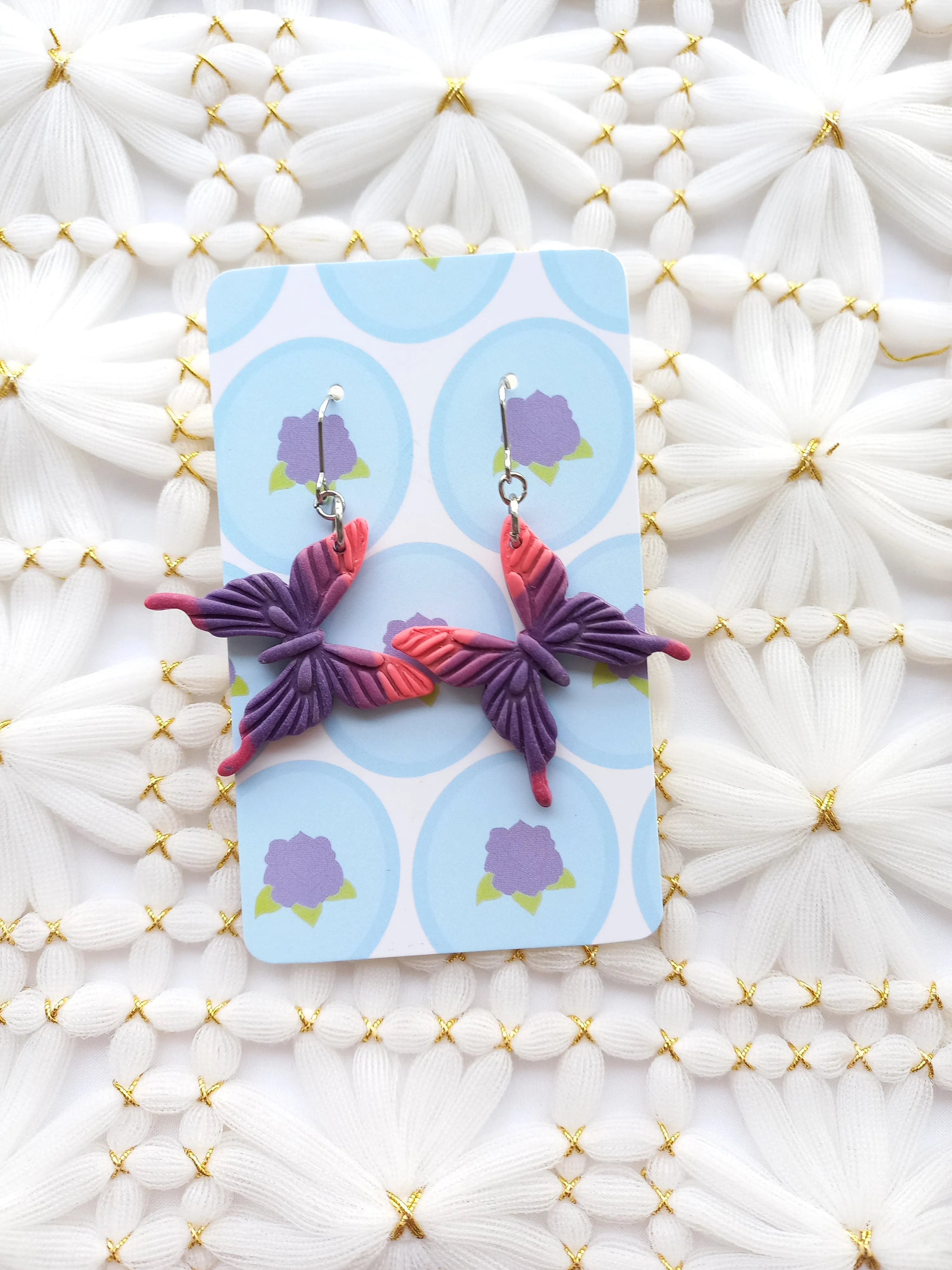 Ethereal Butterfly Earrings | Fantasy