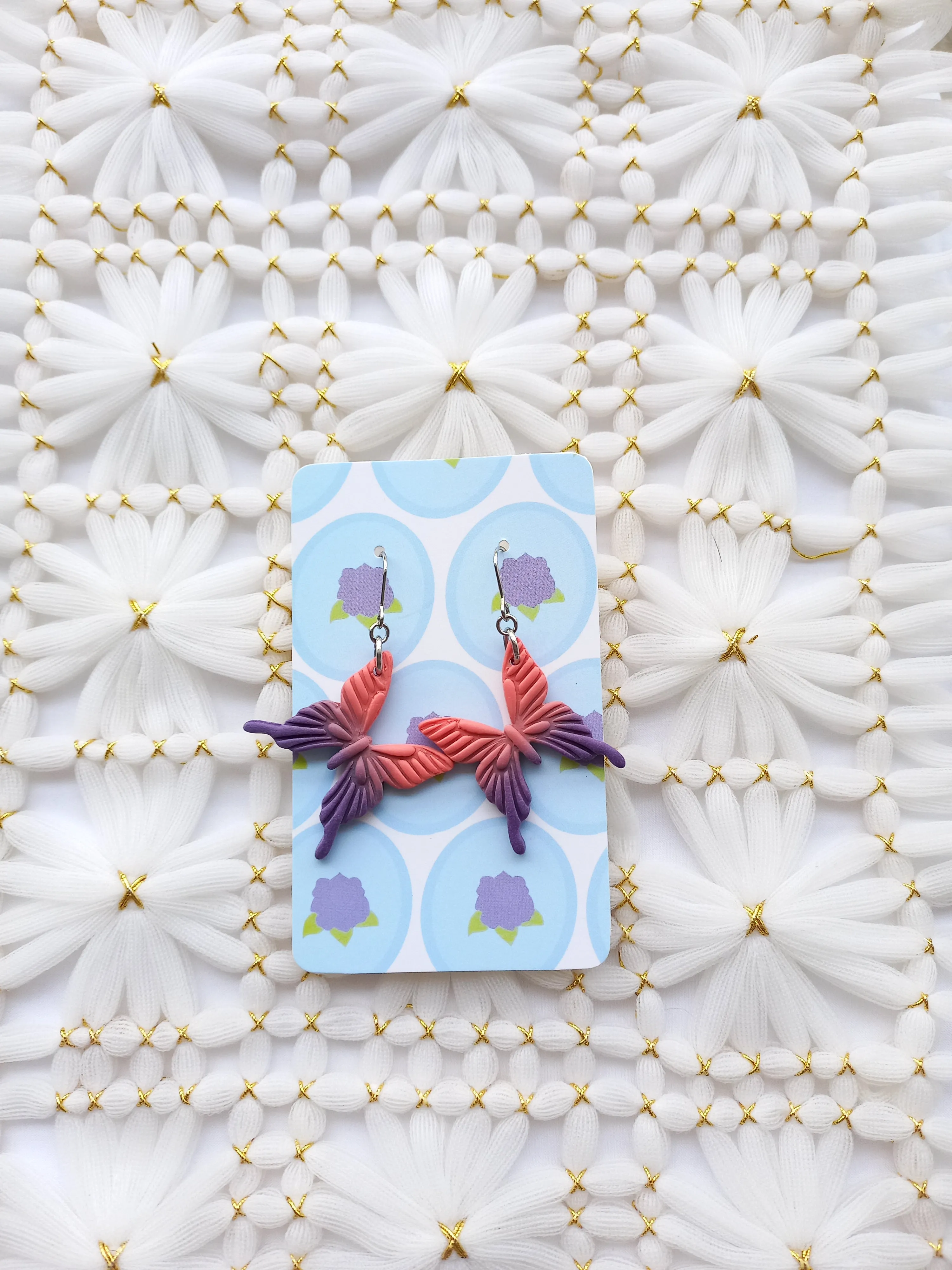 Ethereal Butterfly Earrings | Fantasy