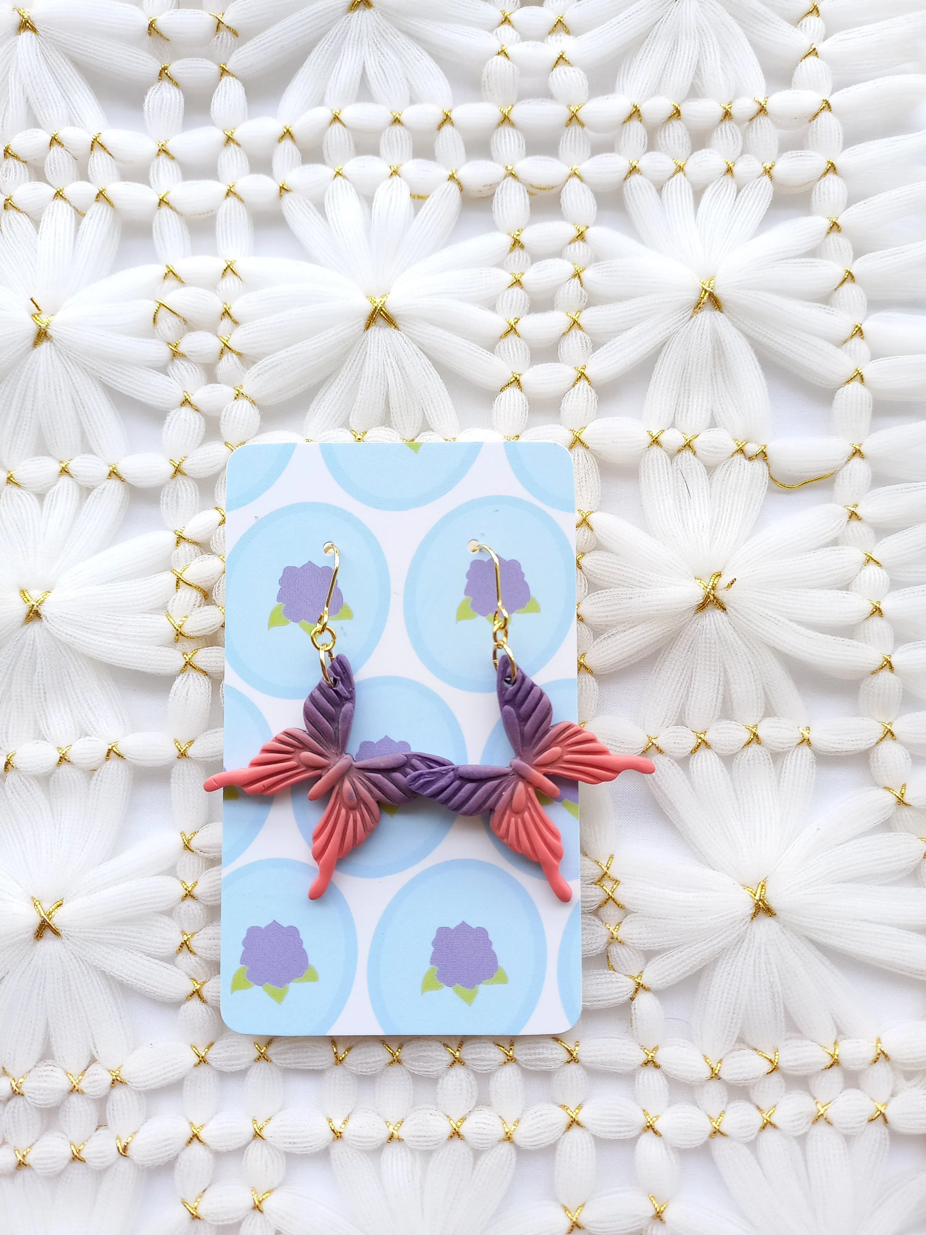 Ethereal Butterfly Earrings | Fantasy