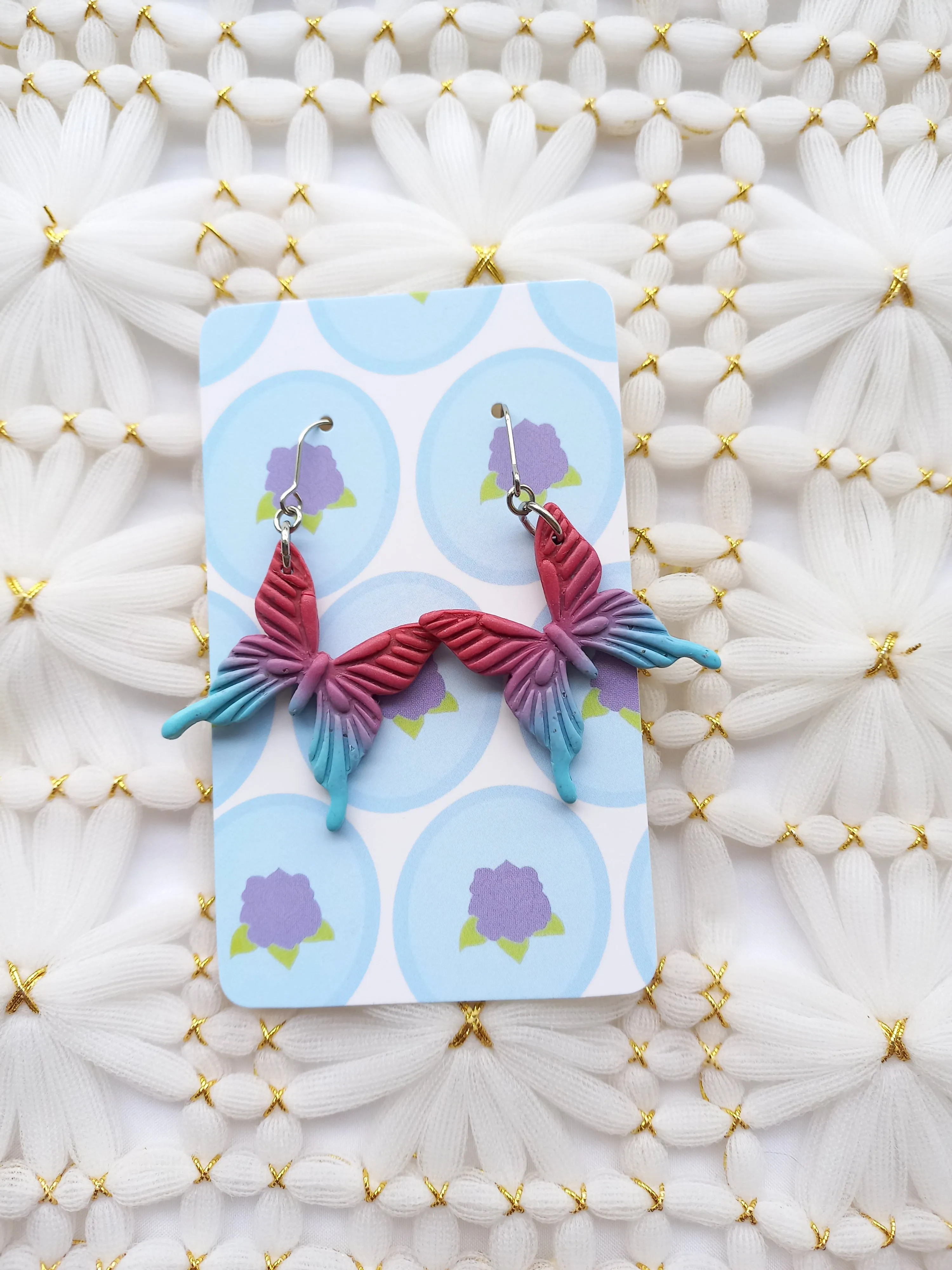 Ethereal Butterfly Earrings | Fantasy