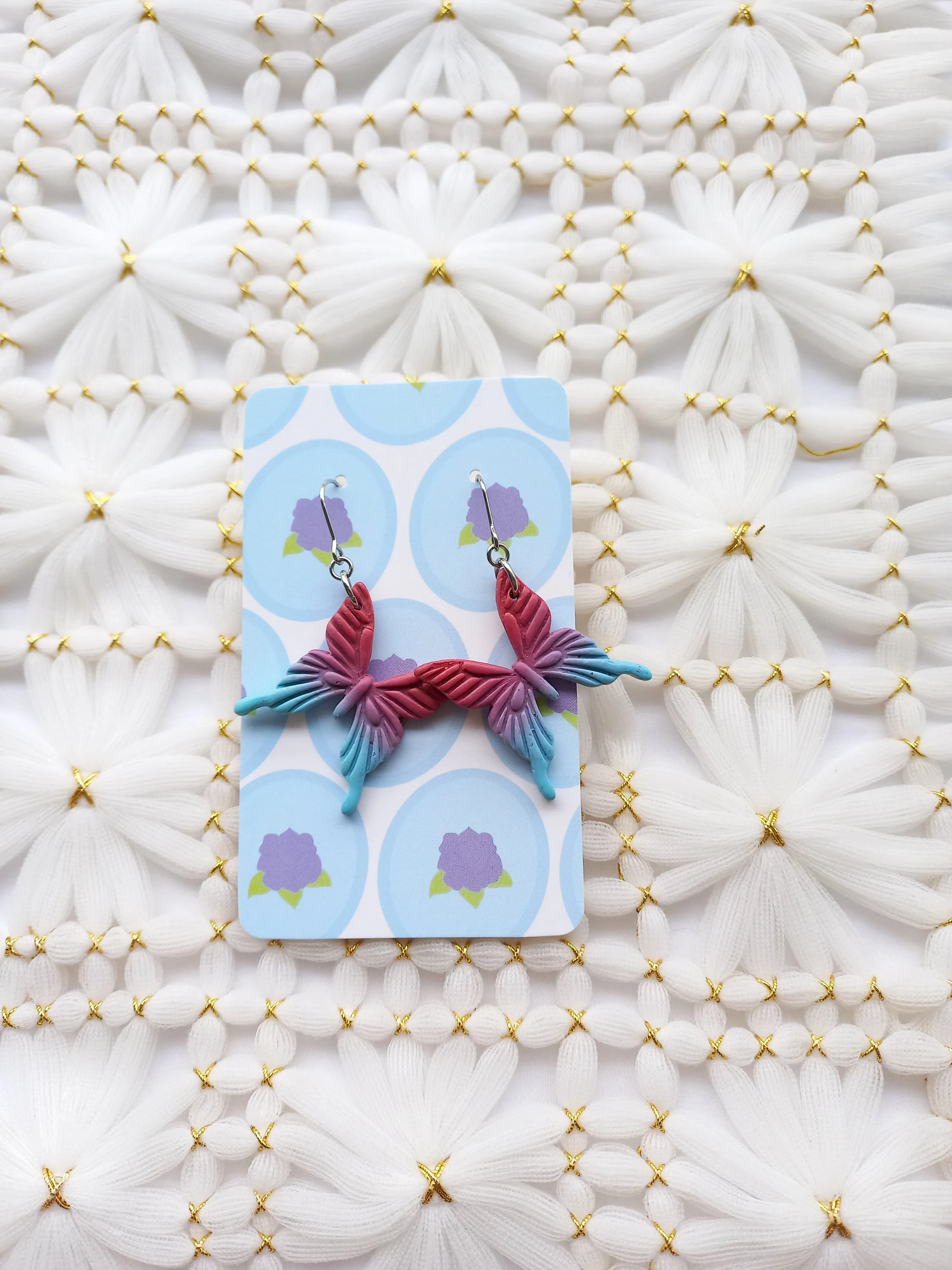 Ethereal Butterfly Earrings | Fantasy