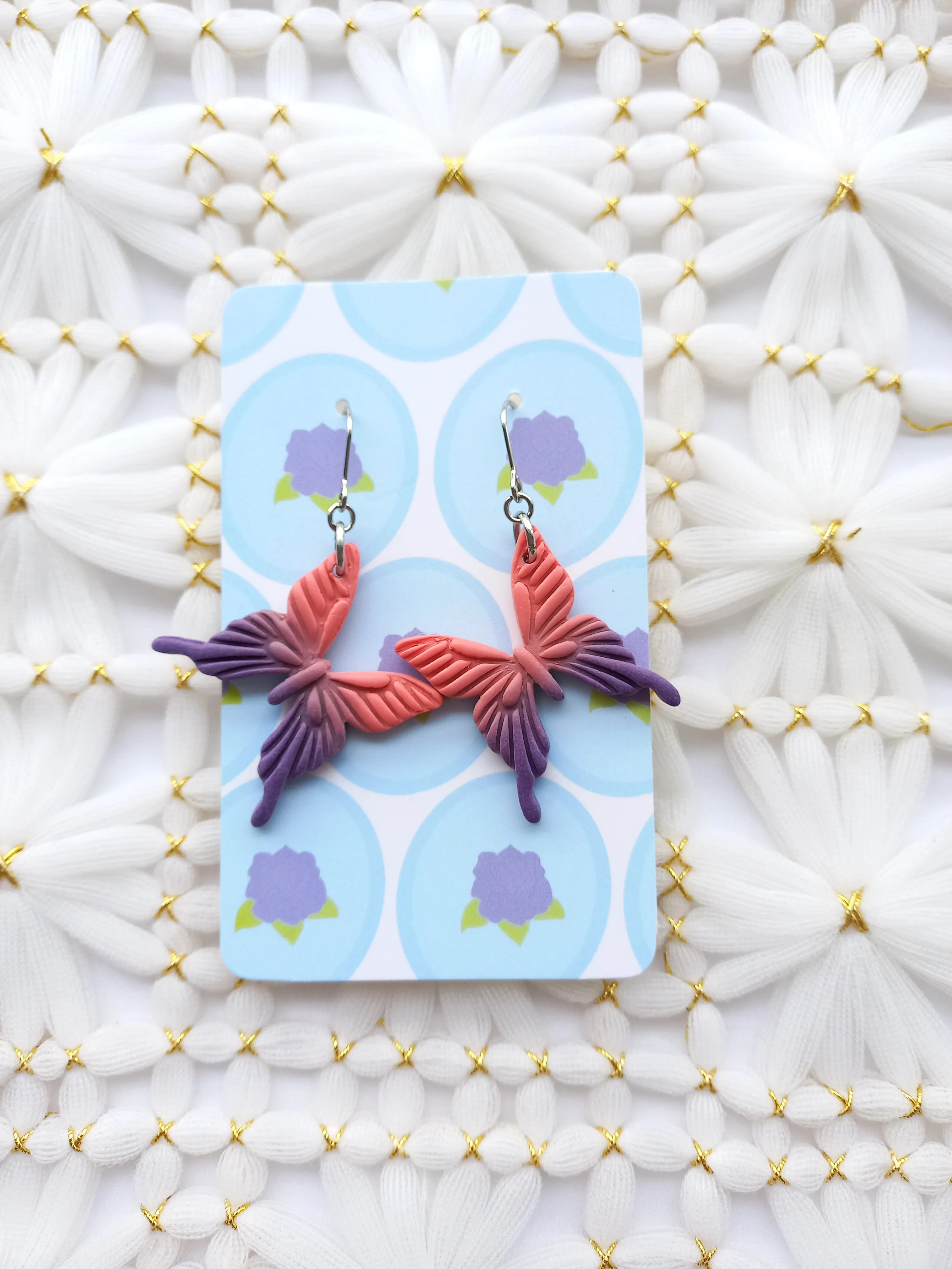 Ethereal Butterfly Earrings | Fantasy