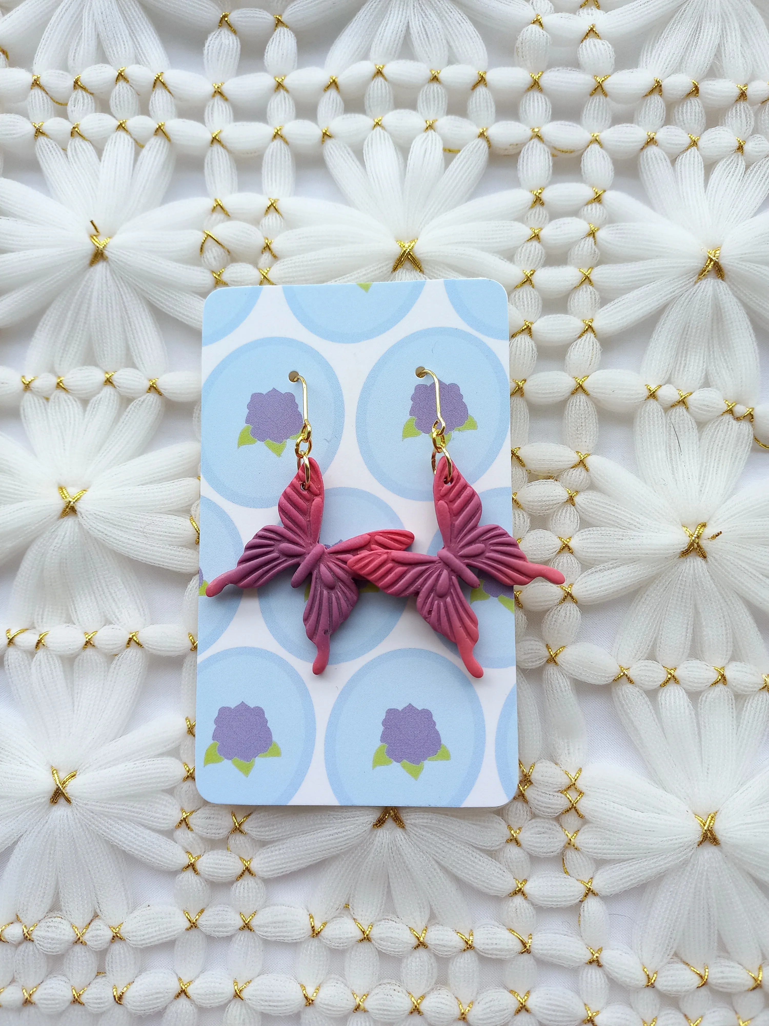 Ethereal Butterfly Earrings | Fantasy