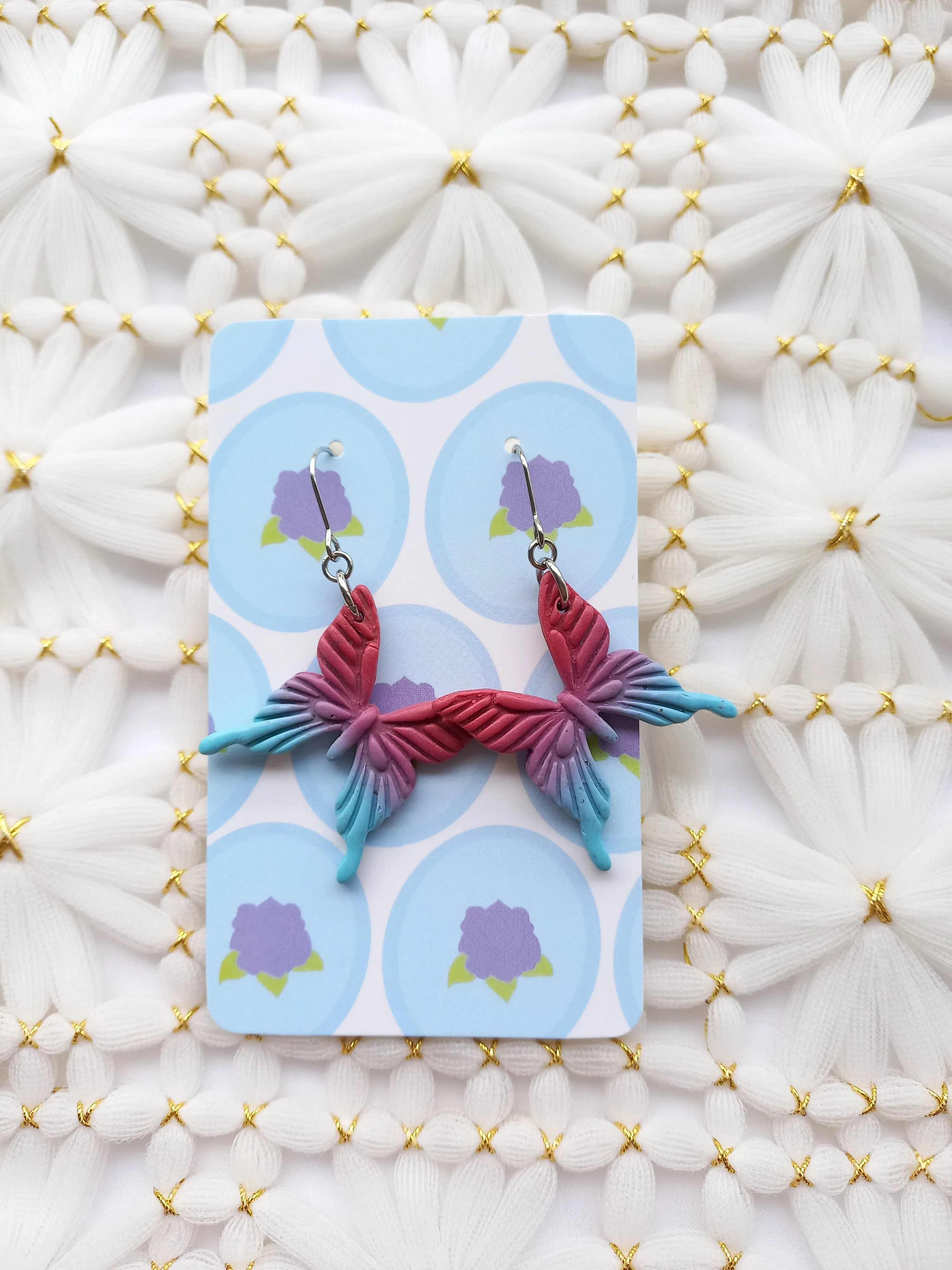 Ethereal Butterfly Earrings | Fantasy