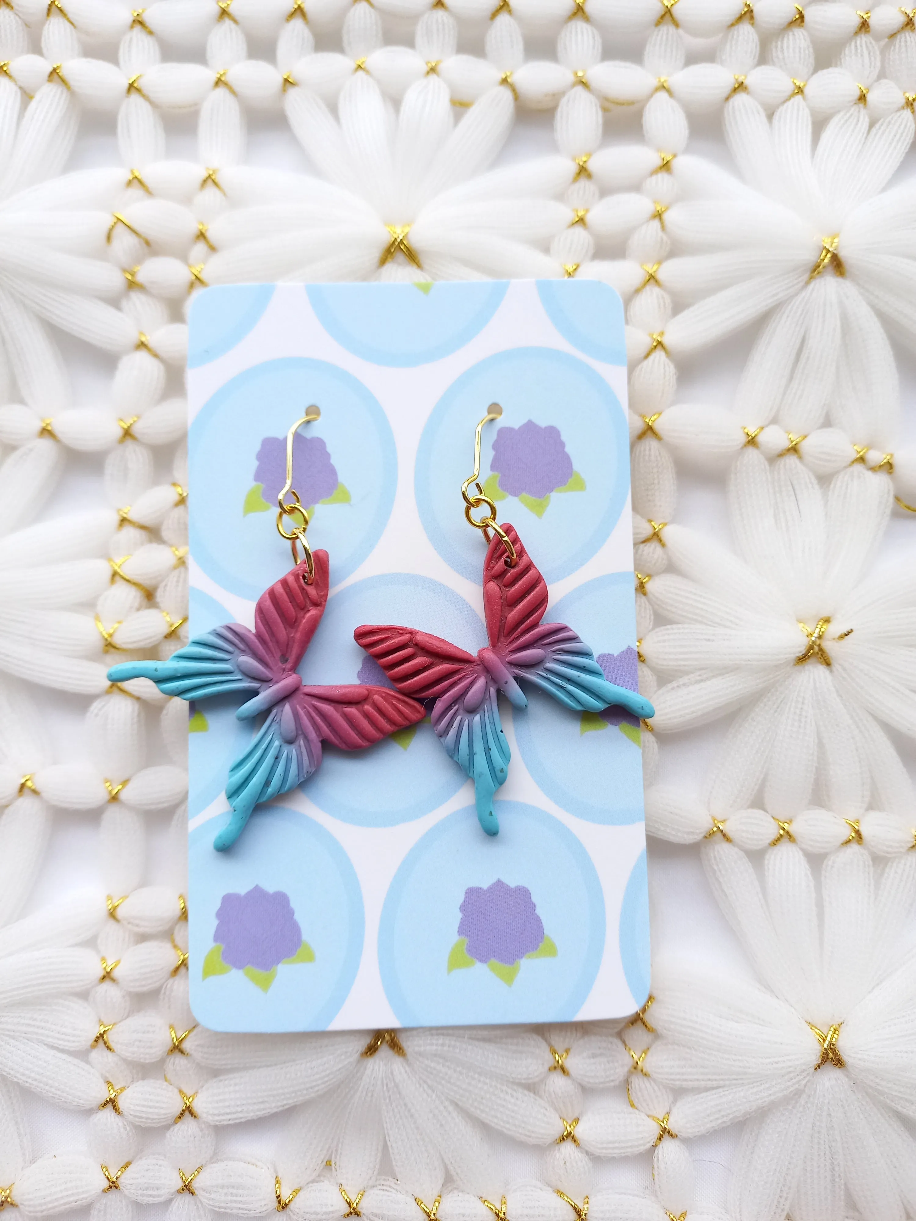 Ethereal Butterfly Earrings | Fantasy