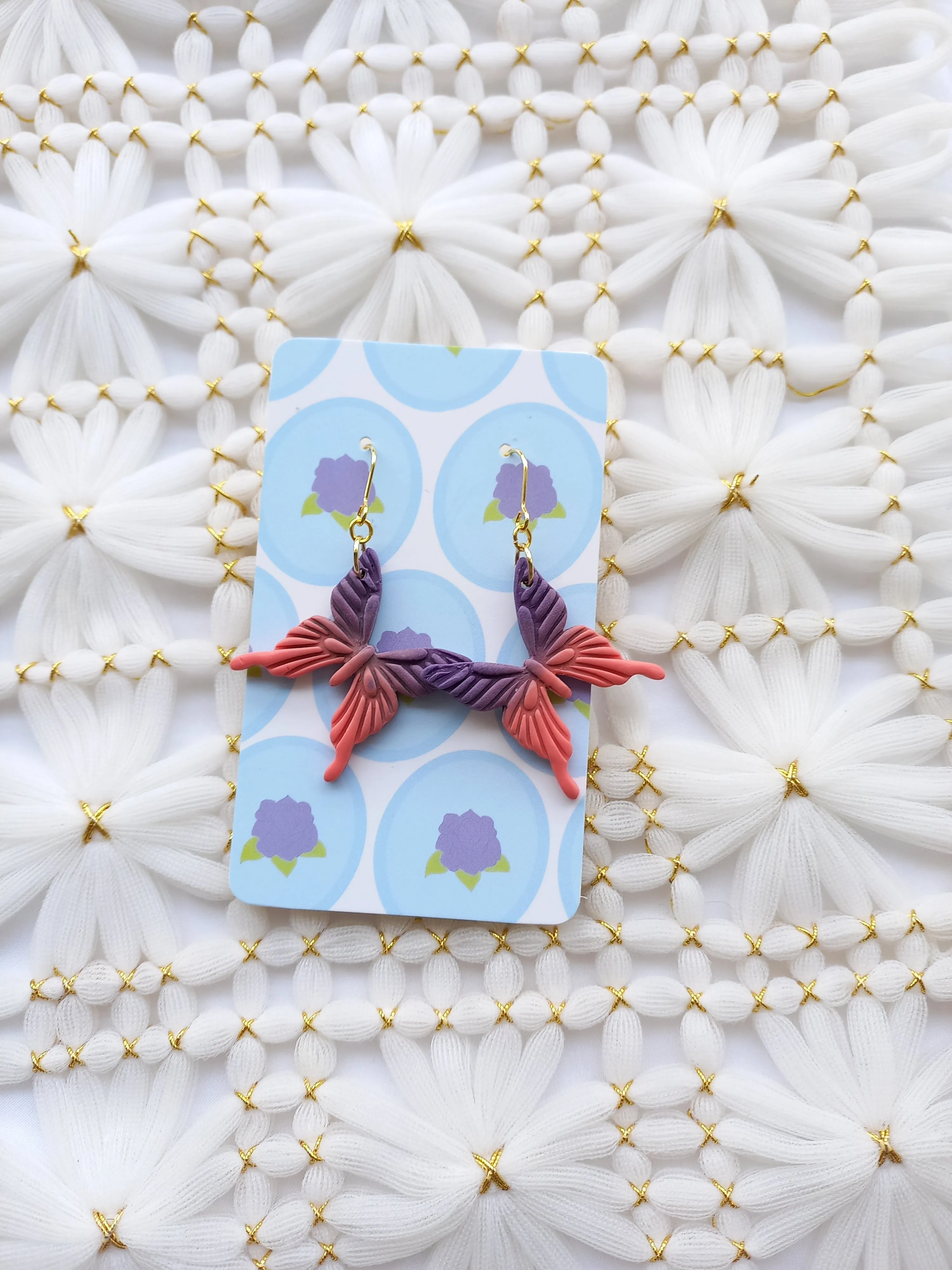 Ethereal Butterfly Earrings | Fantasy