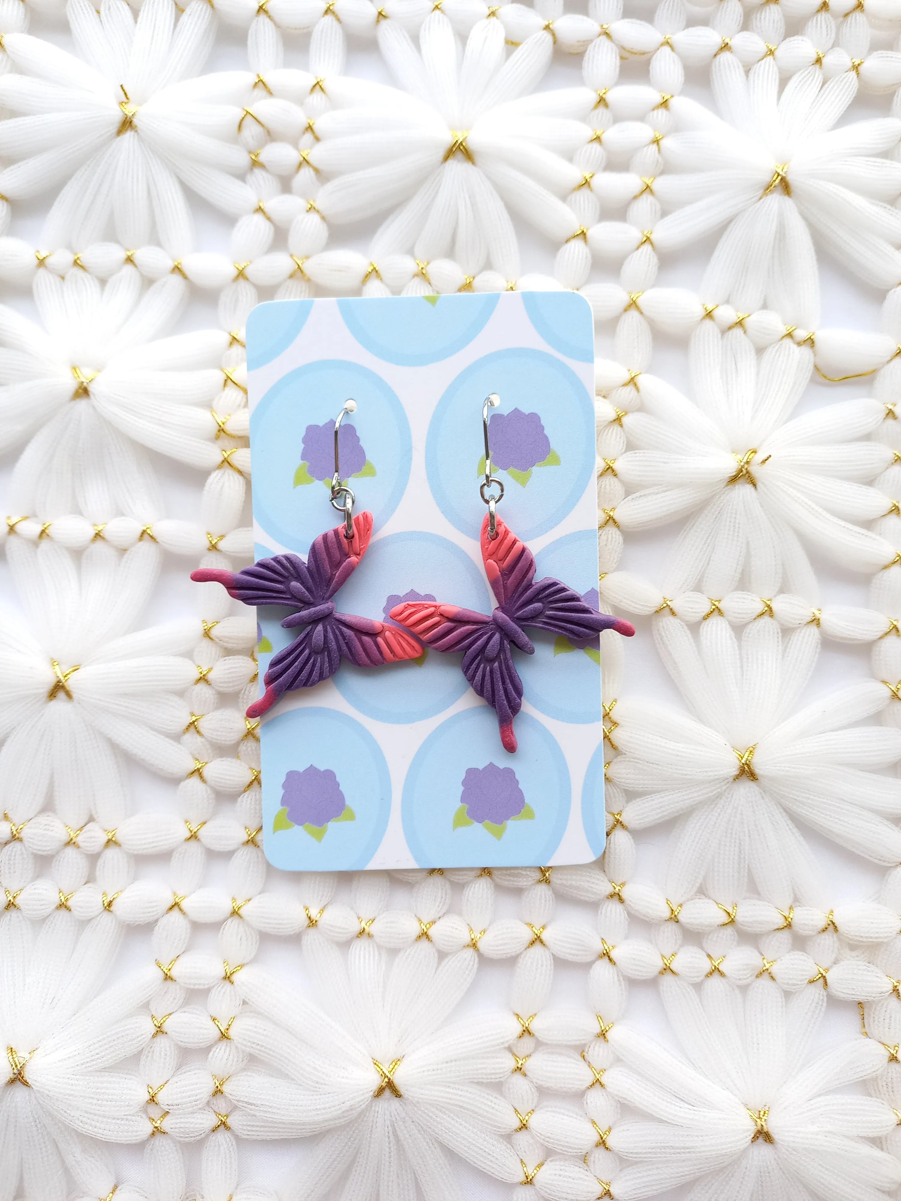 Ethereal Butterfly Earrings | Fantasy