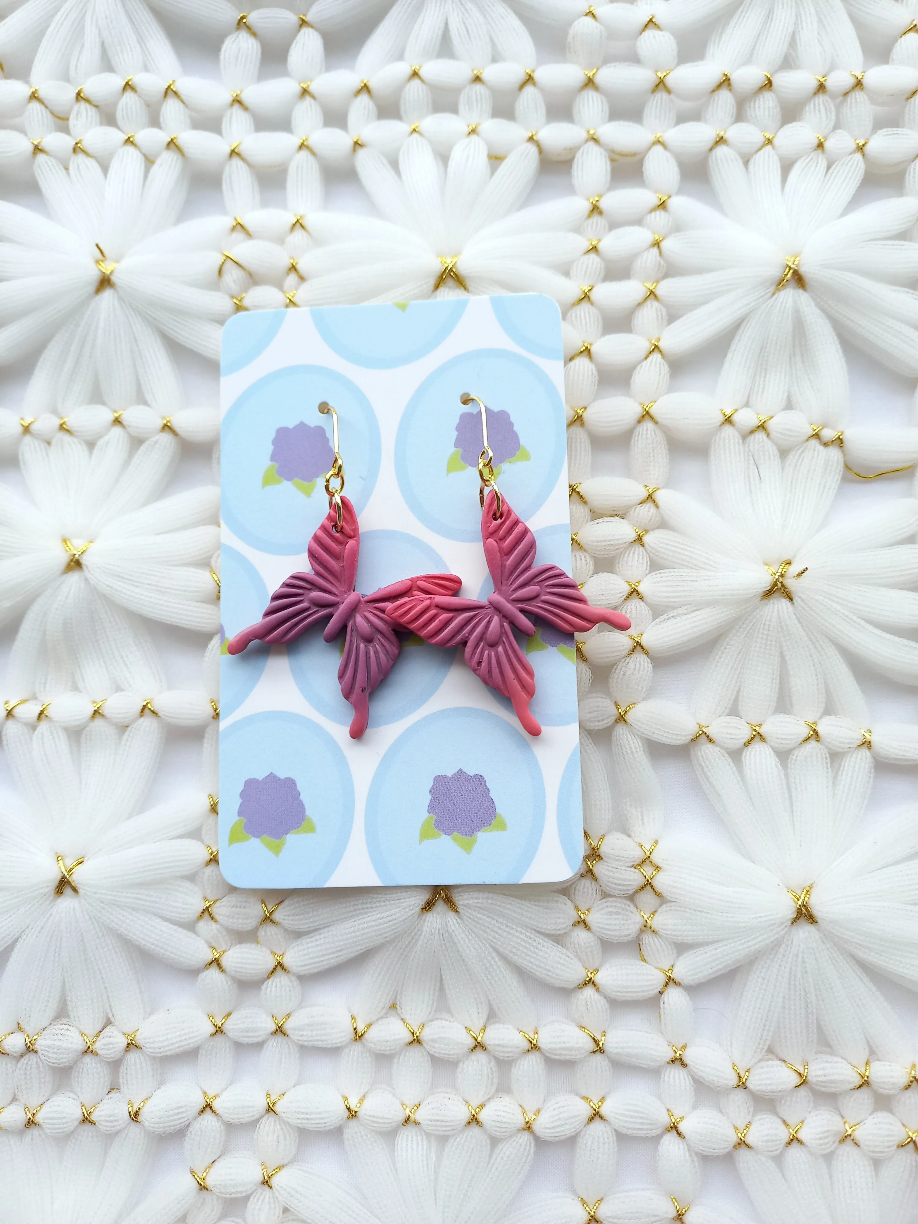 Ethereal Butterfly Earrings | Fantasy