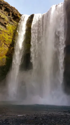 Ethereal Cascade: Veil of Tranquility