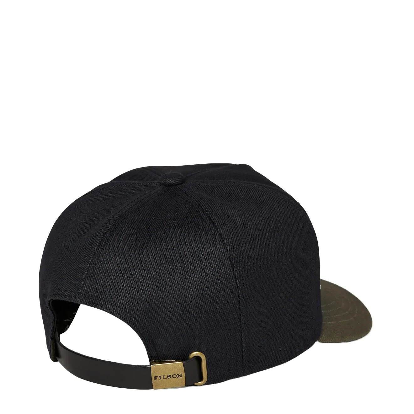 Filson Rugged Twill Forrester Cap Black