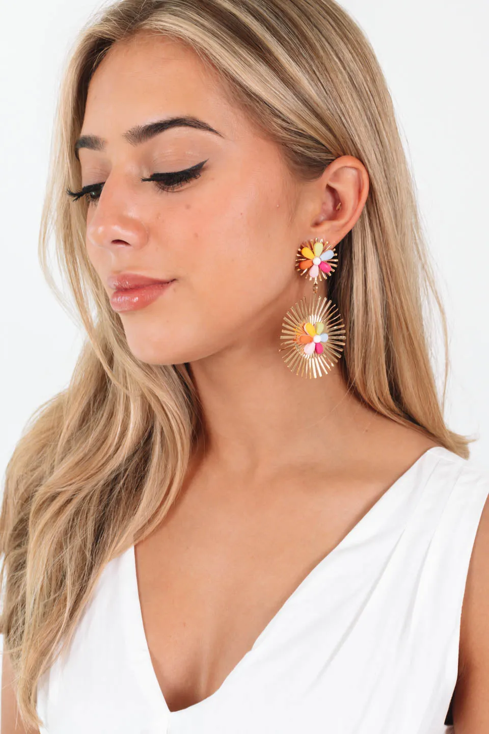 Fiona Earrings - Multi