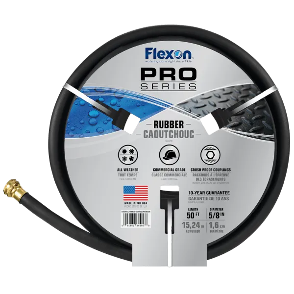 Flexon 5/8 In. X 50 Ft. Rubber Hose