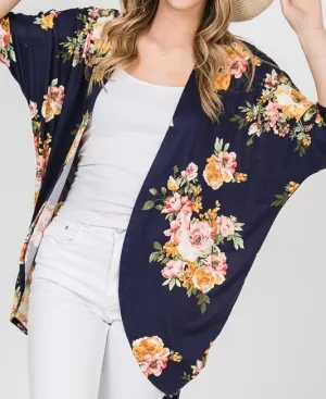 Floral Kimono Cardigan