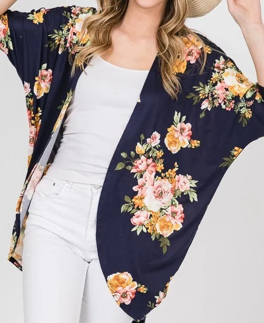 Floral Kimono Cardigan