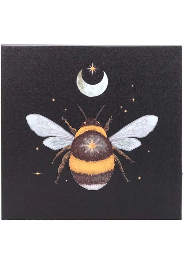 Forest Bee Light Up | CANVAS PLAQUE