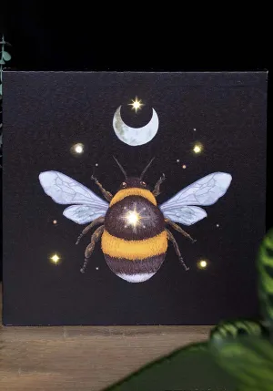Forest Bee Light Up | CANVAS PLAQUE