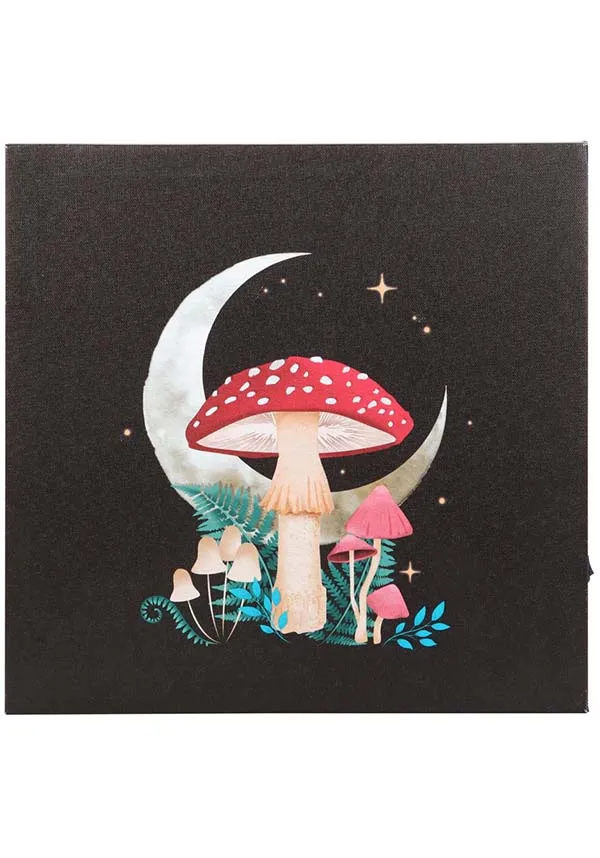 Forest Mushroom Light Up | CANVAS PLAQUE