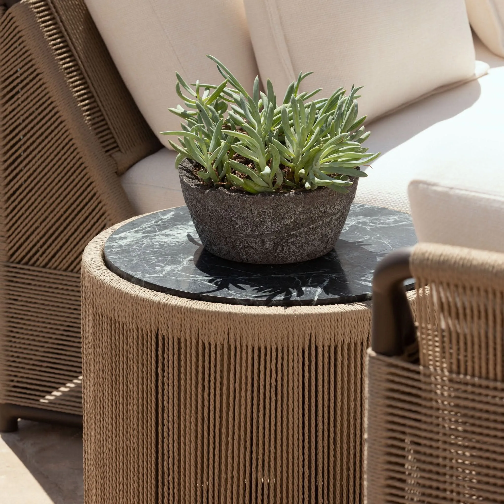 FORMENTERA ROUND SIDE TABLE