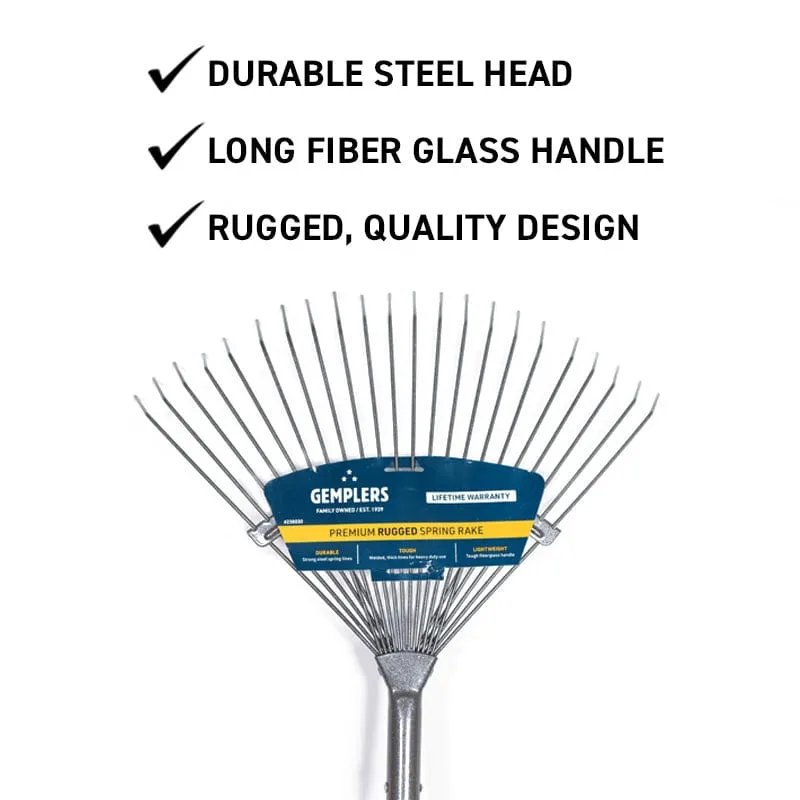 Gemplers Rugged Spring Rake
