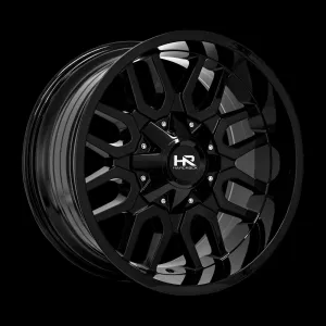 Hardrock H709 Commander 20X9 6X135/6X139.7 0mm Black & Milled