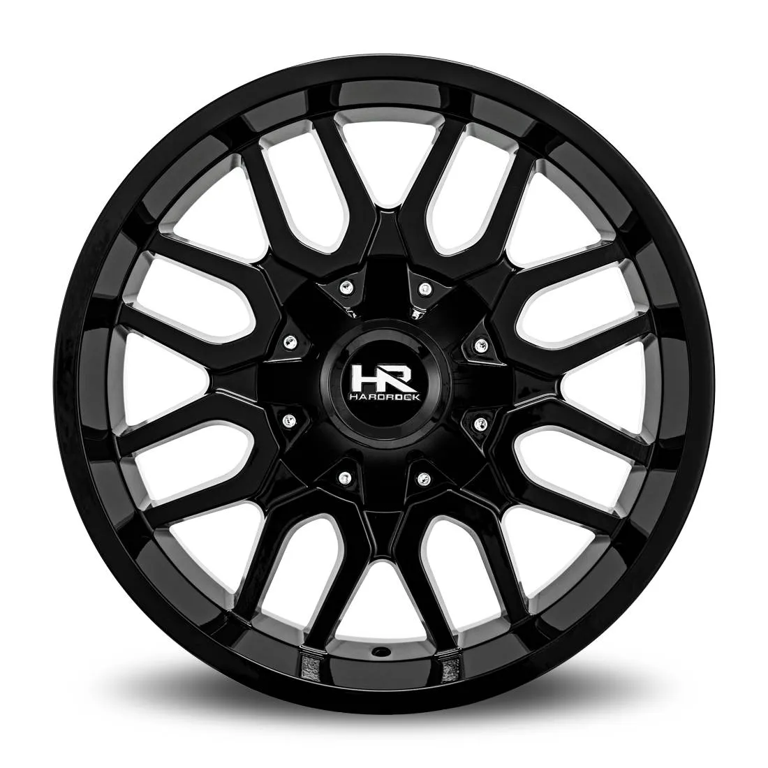 Hardrock H709 Commander 22X10 5X127/5X139.7 -25mm Gloss Black