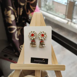 Jewelestia Royal Radiance Jhumkas