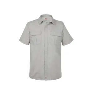 JONSSON LEGENDARY SHORT SLEEVE SHIRT COLOUR-STONE SIZE-L