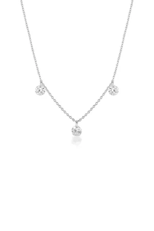 MIRAGE ETHEREAL NECKLACE SILVER
