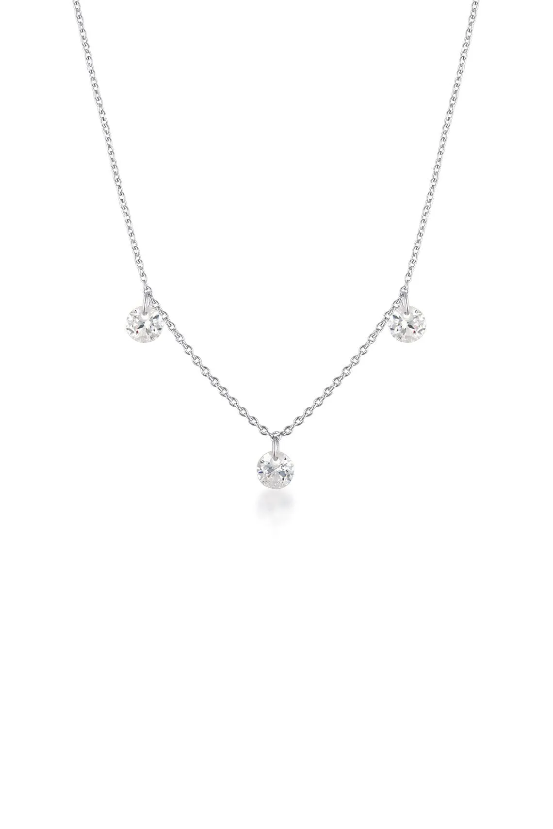 MIRAGE ETHEREAL NECKLACE SILVER