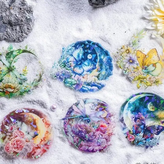 Moonlit Butterfly Sticker Set