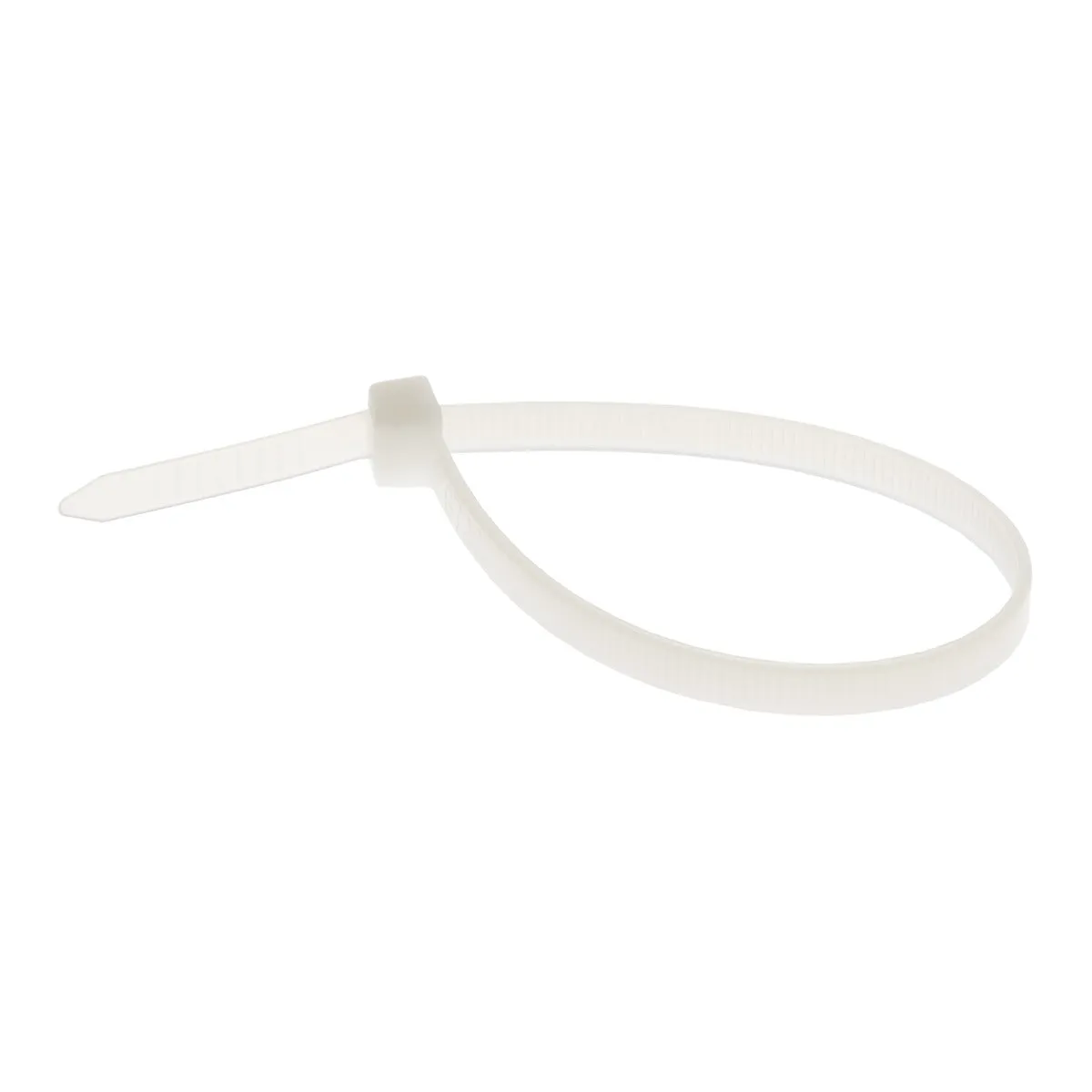 NSI PowerGRP 6”, Natural General Purpose 50lb Cable Ties, 100 Pack (6", Natural)