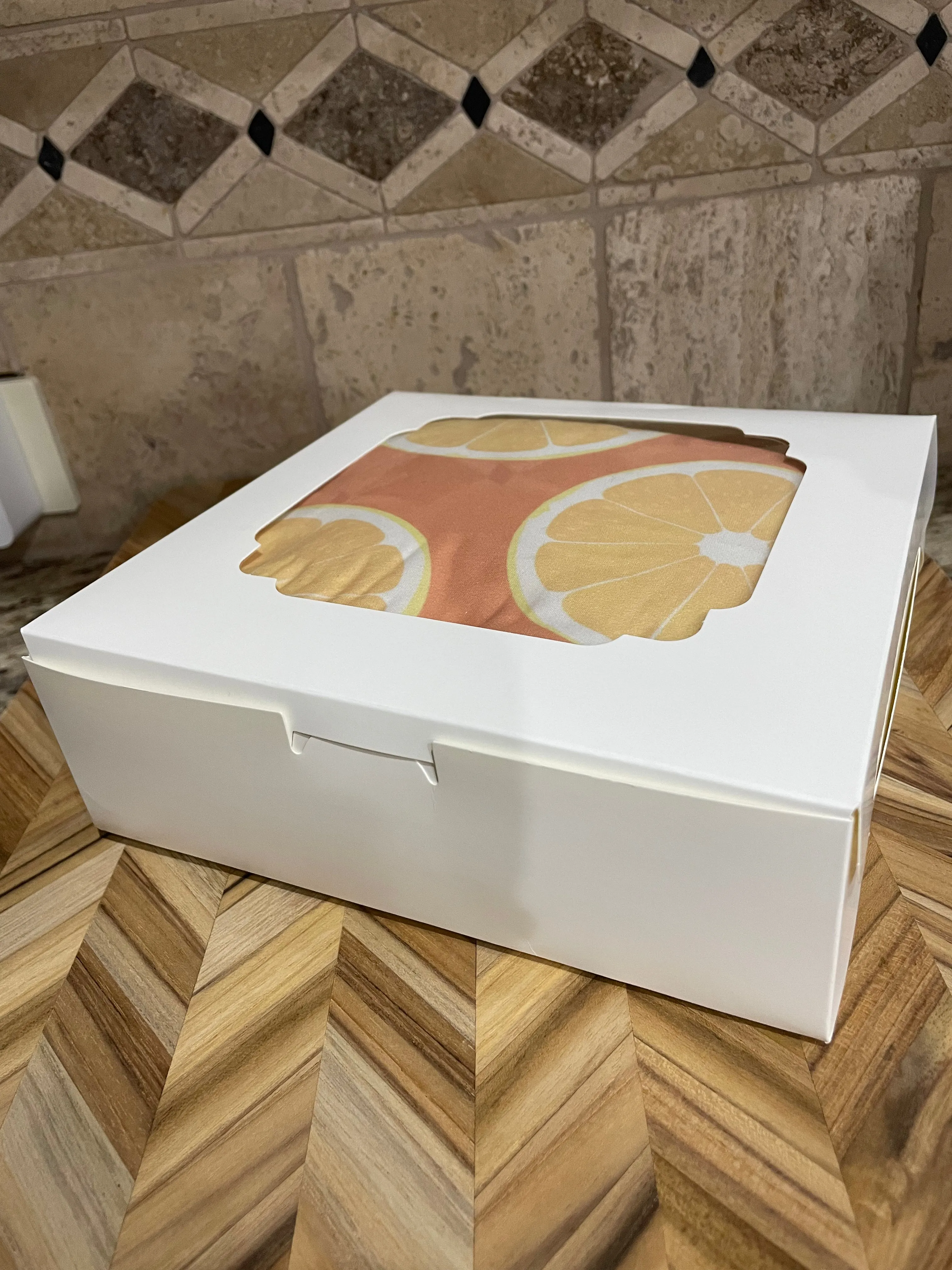Orange Slices Crib Sheet